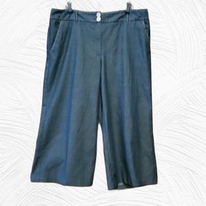 🔥3 for$9🔥Worthington size 14 wide jean capris